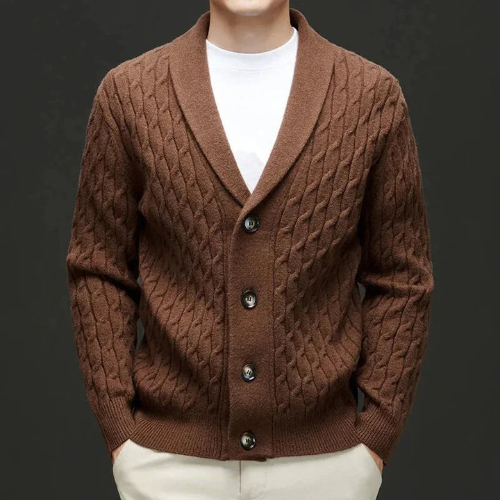 Chase Shawl Wool Cardigan Artisio