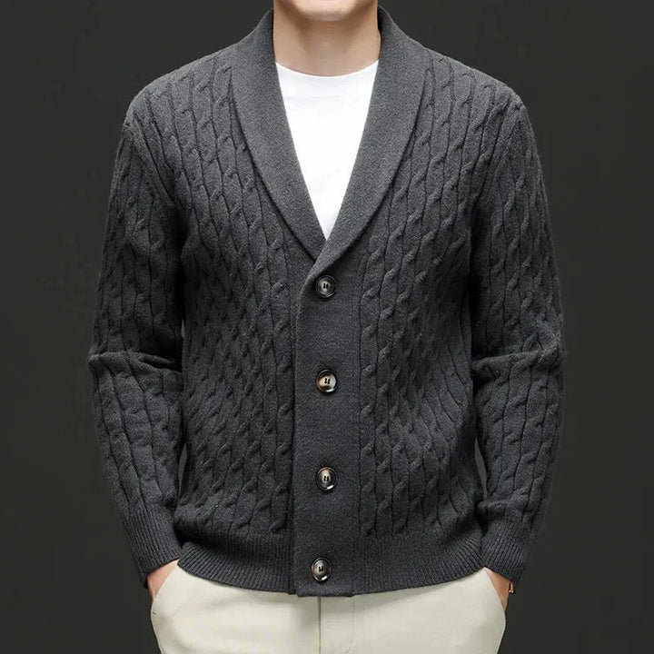 Chase Shawl Wool Cardigan Artisio