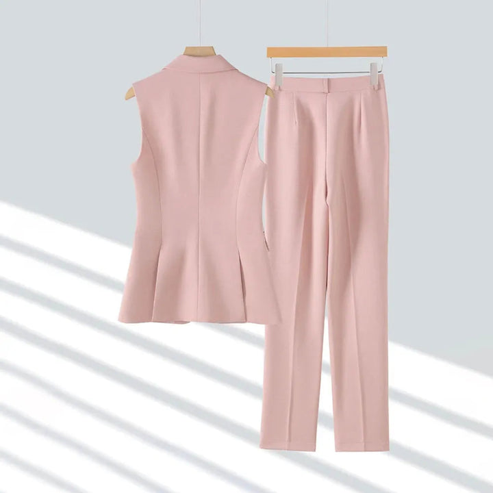 Chloe Montclair Executive Grace 2-Piece Pantsuit Set