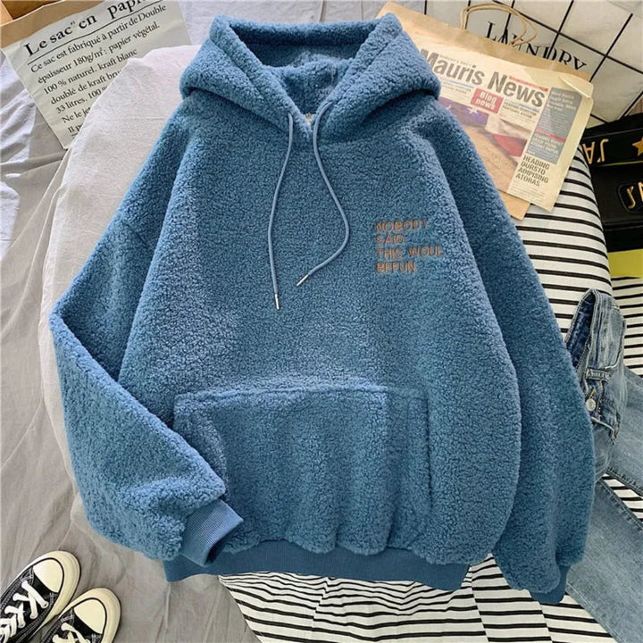 Chloe Oversized Embroidered Hoodies