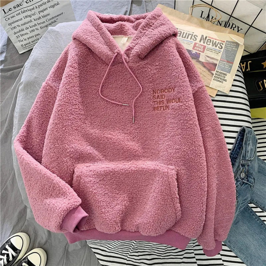 Chloe Oversized Embroidered Hoodies