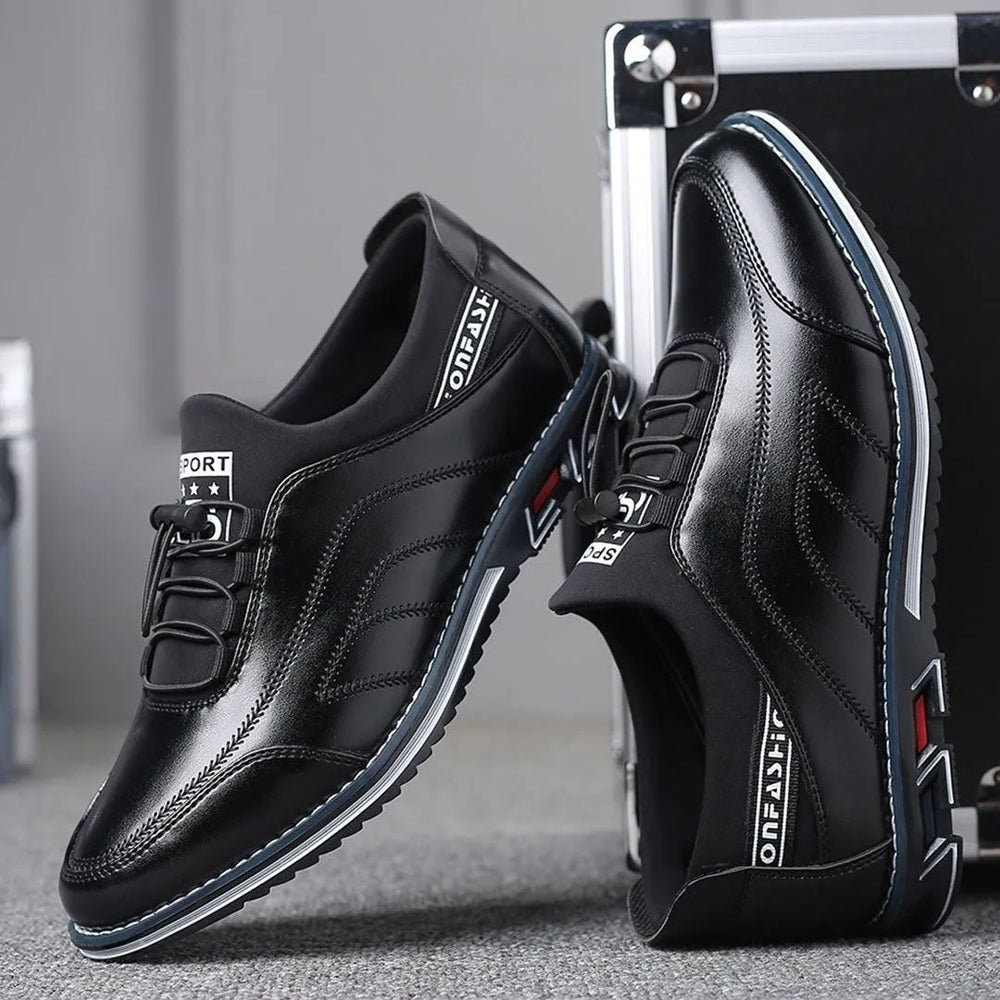 Chris Lace-Up Leather Sneakers Artisio