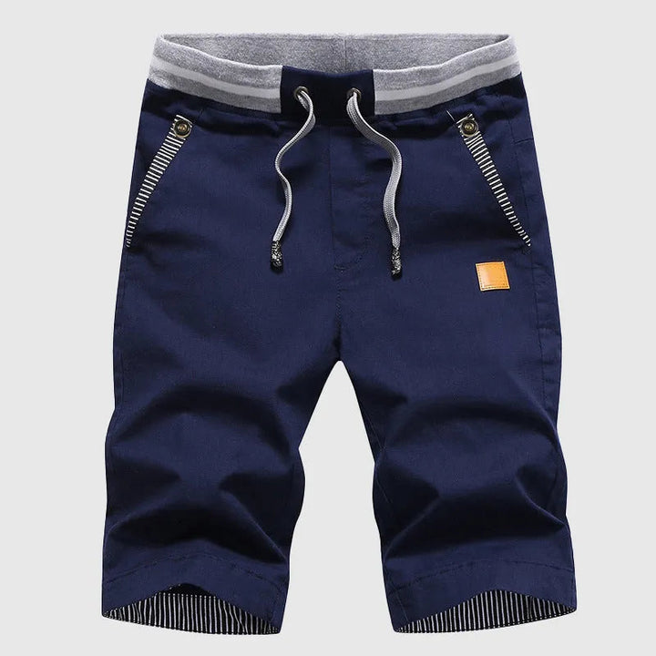 Josh Elastic Waist Cotton Summer Shorts Artisio