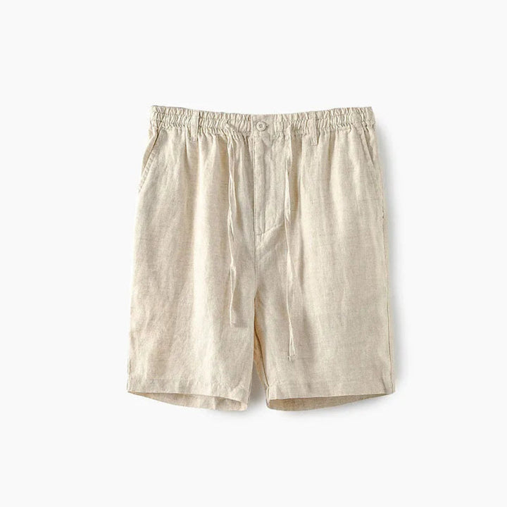 Dale Relaxed Linen Drawstring Shorts Artisio