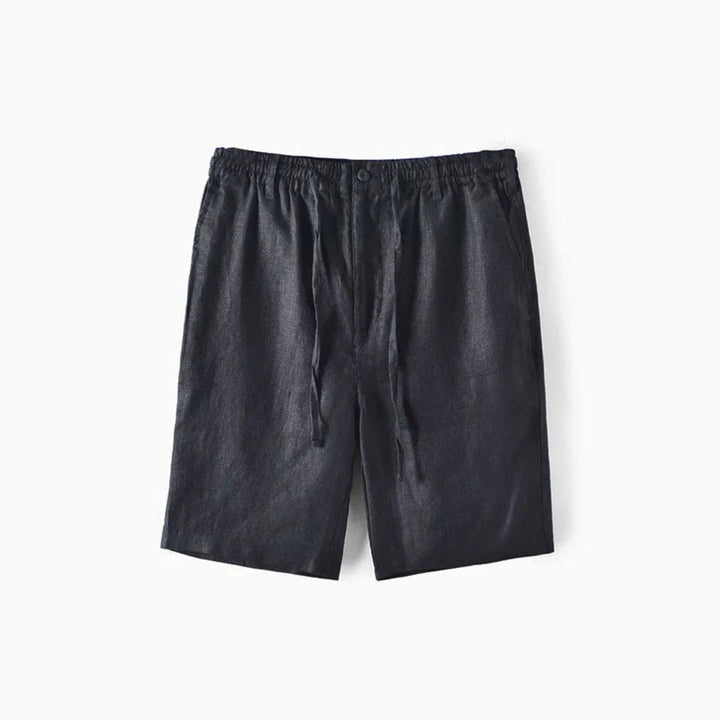 Dale Relaxed Linen Drawstring Shorts Artisio