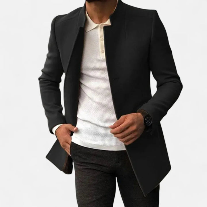 Damian Classic Tailored Overcoat Artisio