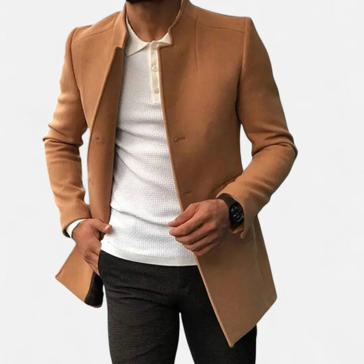 Damian Classic Tailored Overcoat Artisio