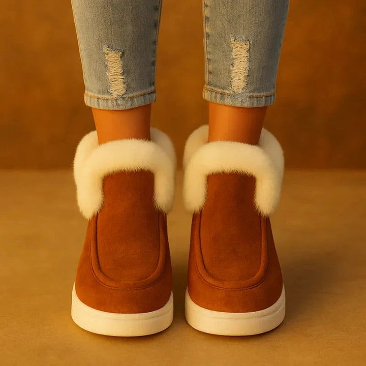 Danica Plush Fur Lined Boots Artisio