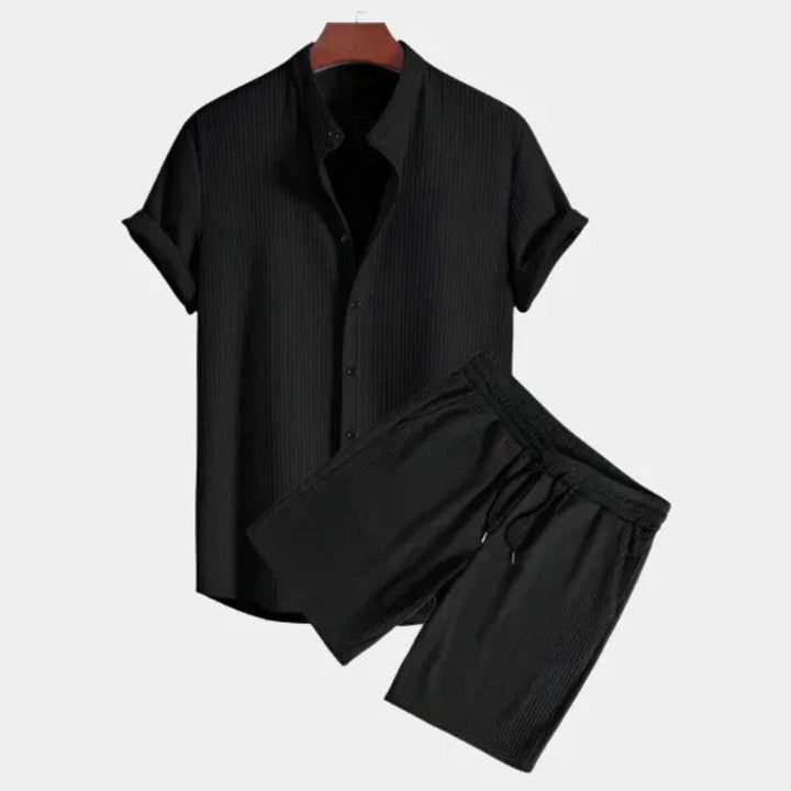 Dante Textured Two-Piece Lounge Set Artisio