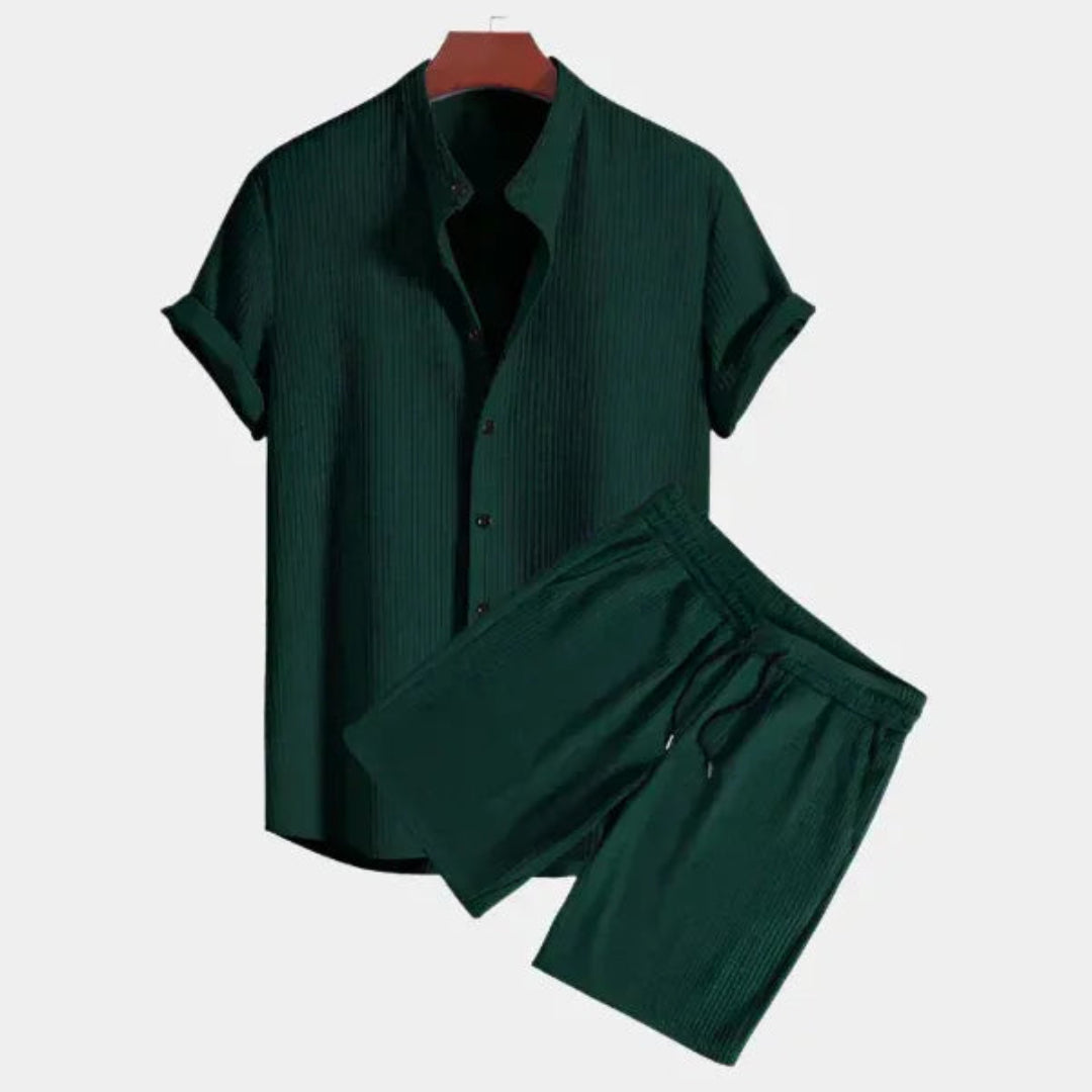 Dante Textured Two-Piece Lounge Set Artisio