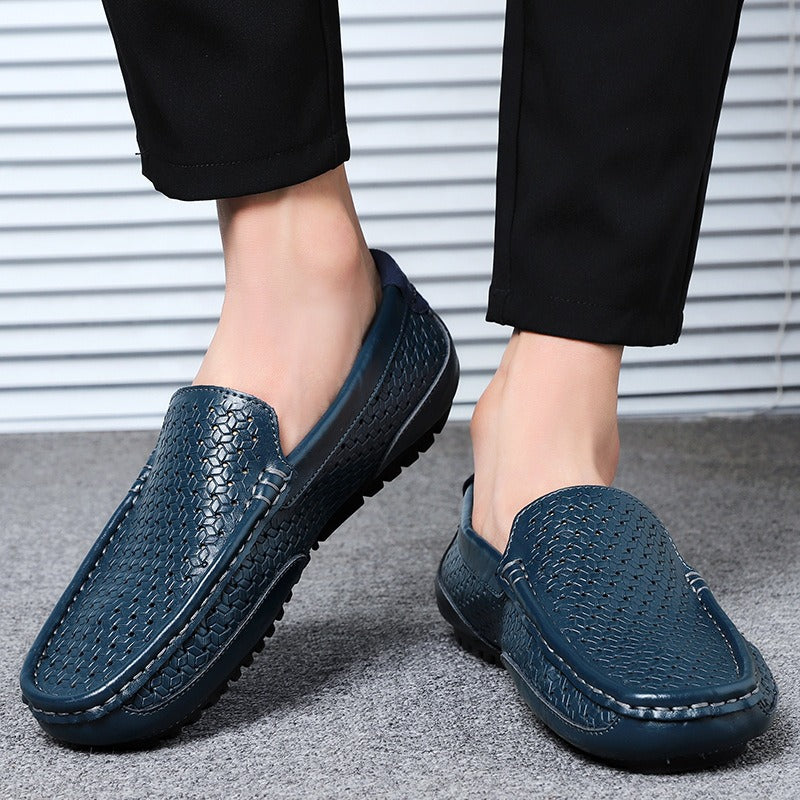 Majestic Leather Loafers