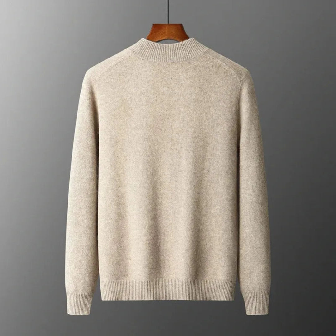 David Wool Zip Cardigan Artisio