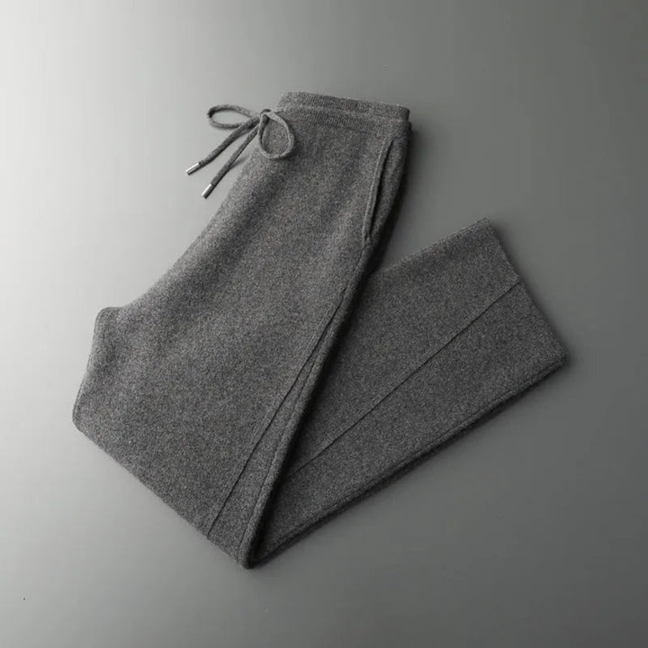Devin Knitted Cashmere Joggers