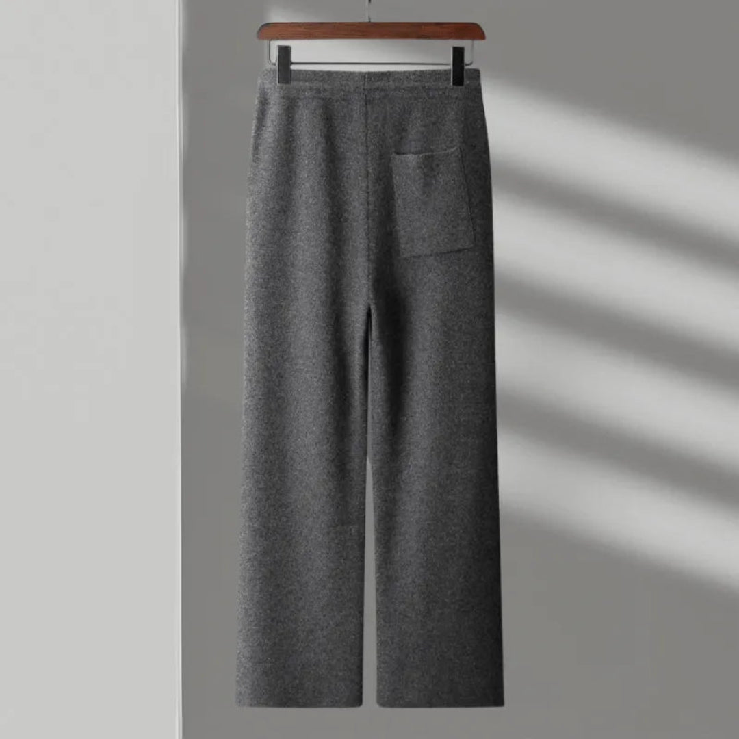 Devin Knitted Cashmere Joggers