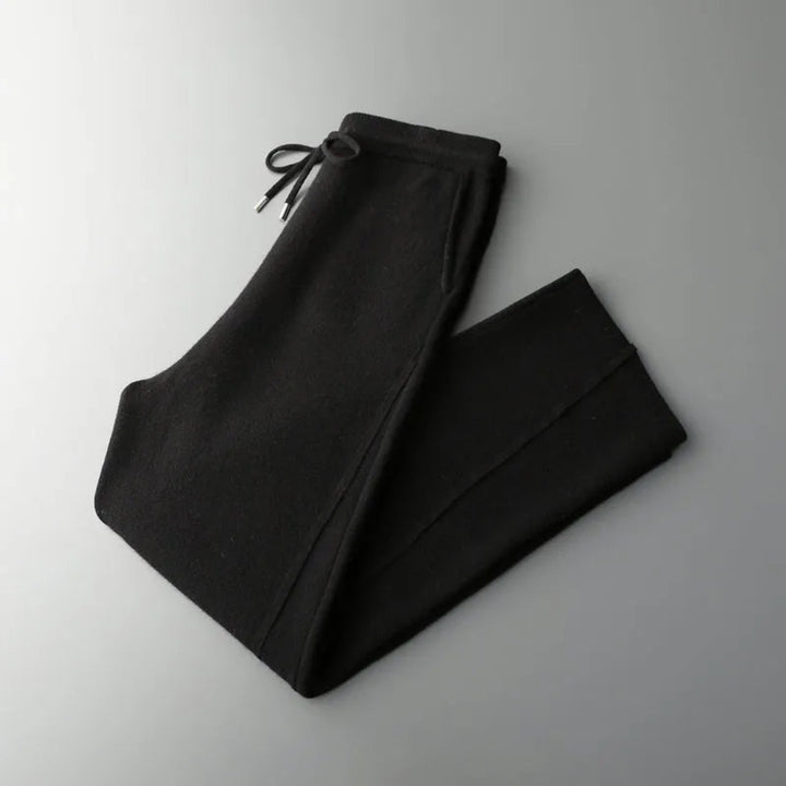 Devin Knitted Cashmere Joggers