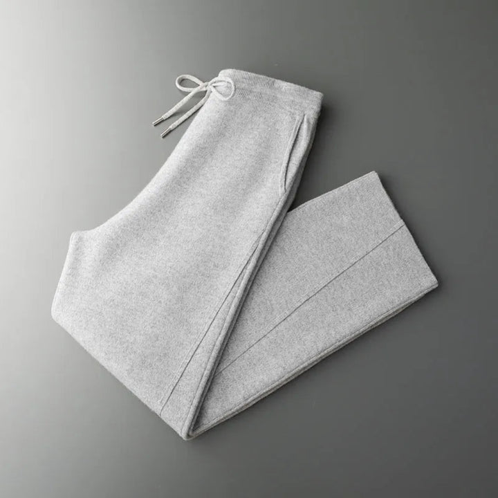 Devin Knitted Cashmere Joggers
