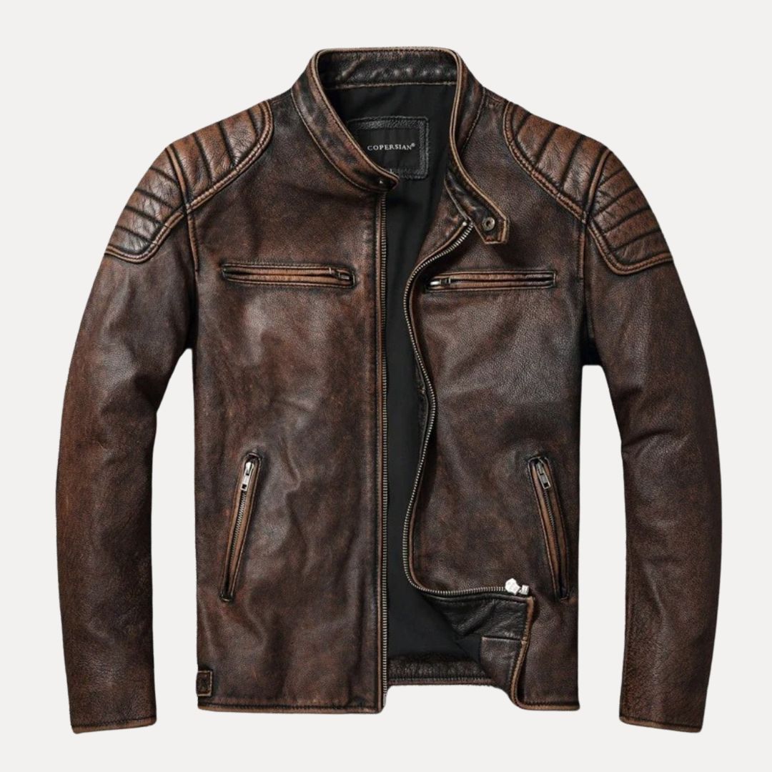 Dominic Moto Leather Jacket