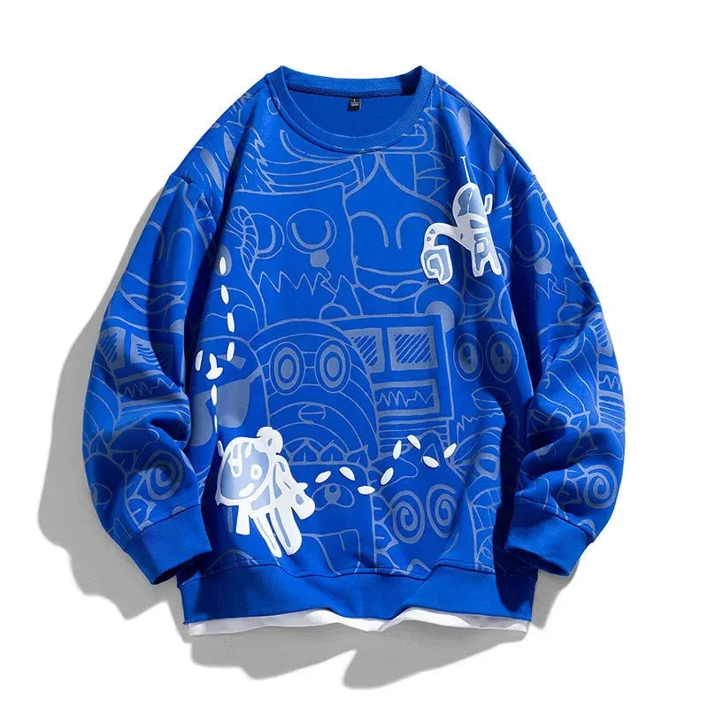 Doodles Graphic Sweatshirt Artisio