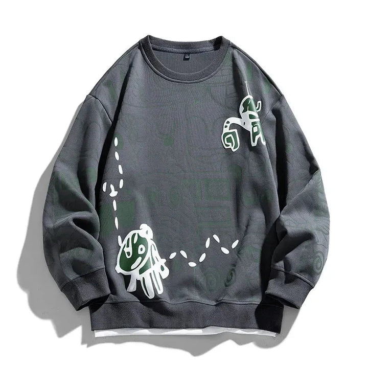 Doodles Graphic Sweatshirt Artisio