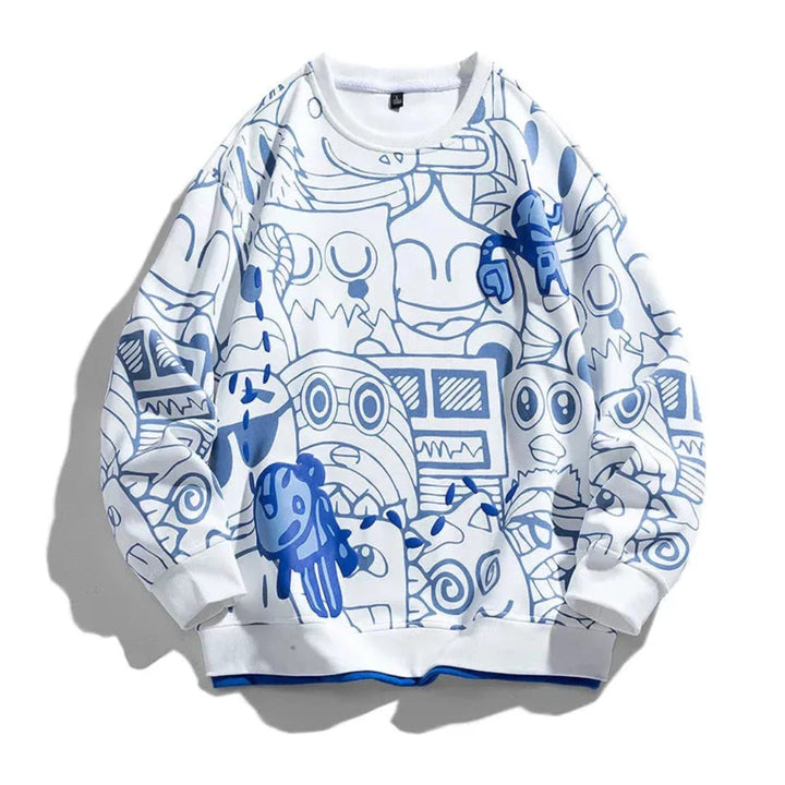 Doodles Graphic Sweatshirt Artisio