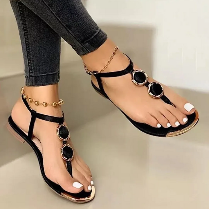 Elena T-Strap Sandals Artisio