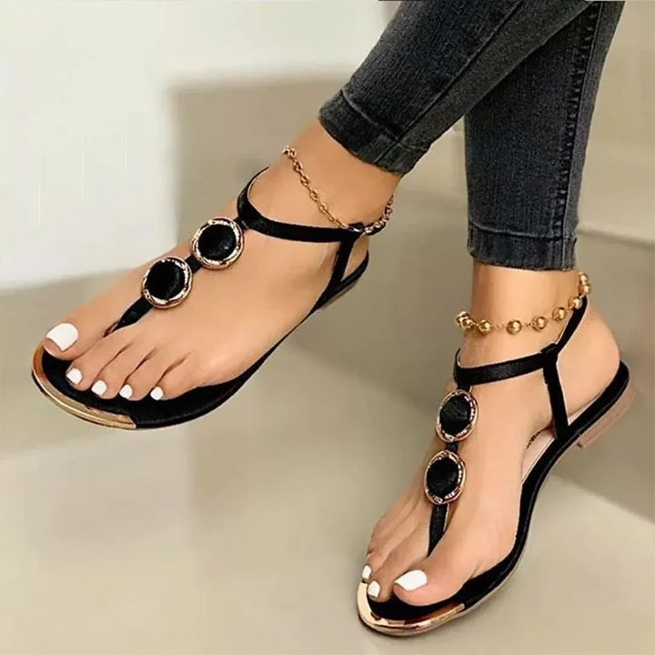 Elena T-Strap Sandals Artisio