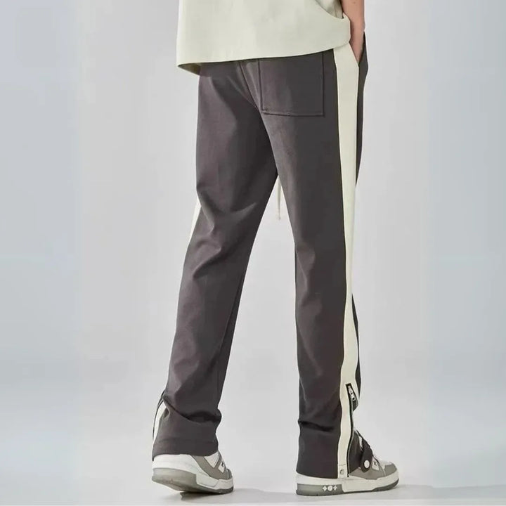 Elijah Contrast Zip Track Pants