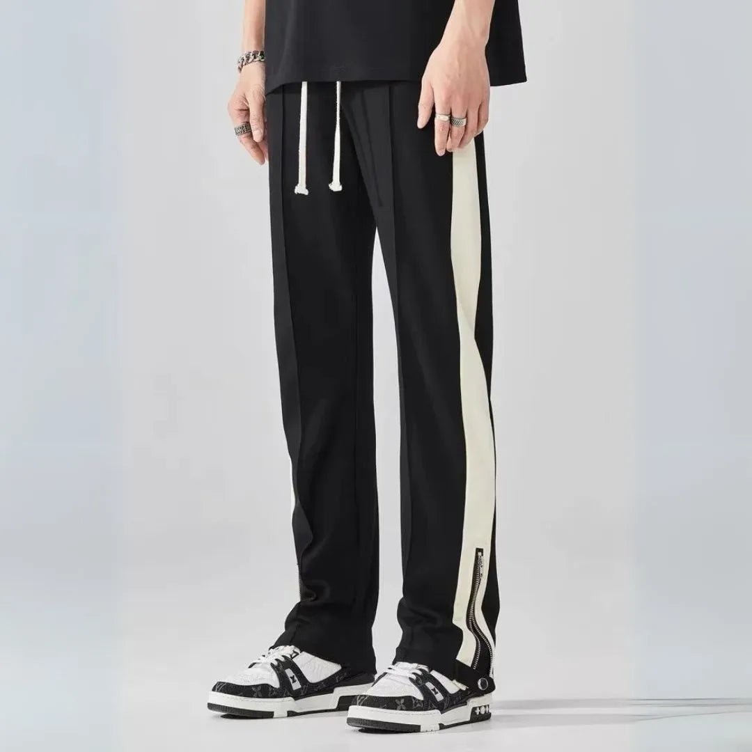 Elijah Contrast Zip Track Pants