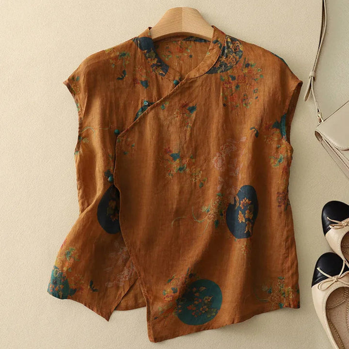 Mona Linen Top Artisio