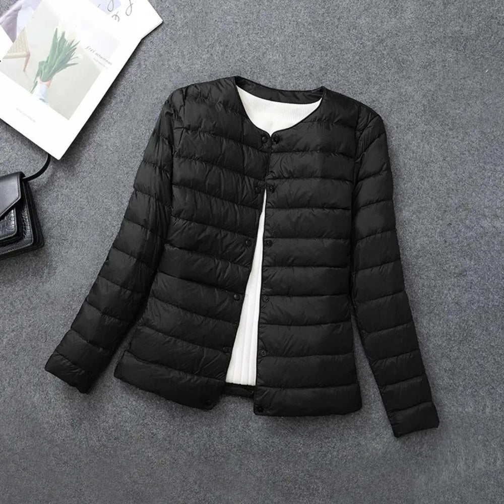 Elvie Women’s Ultra-Light Quilted Down Jacket Artisio