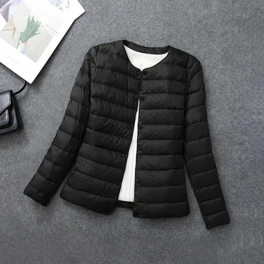 Elvie Women’s Ultra-Light Quilted Down Jacket Artisio
