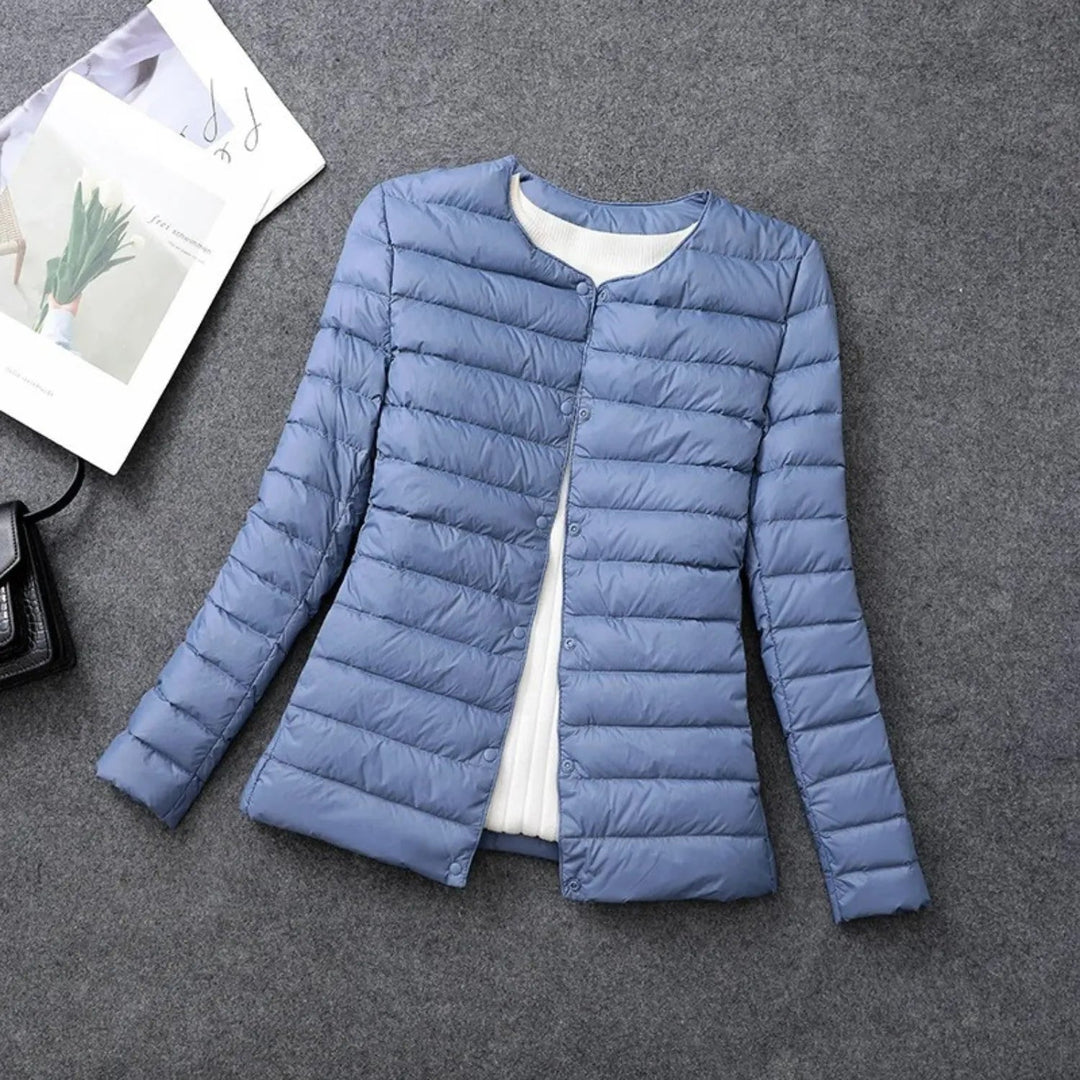 Elvie Women’s Ultra-Light Quilted Down Jacket Artisio