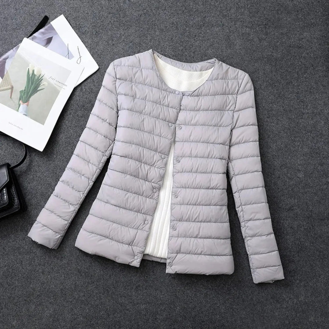 Elvie Women’s Ultra-Light Quilted Down Jacket Artisio