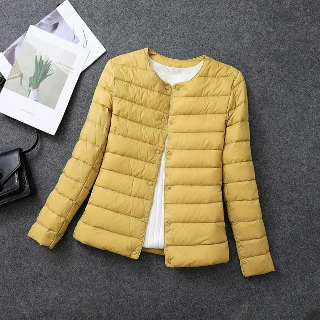 Elvie Women’s Ultra-Light Quilted Down Jacket Artisio