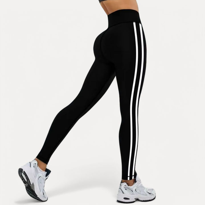 Emma Striped Gym Leggings