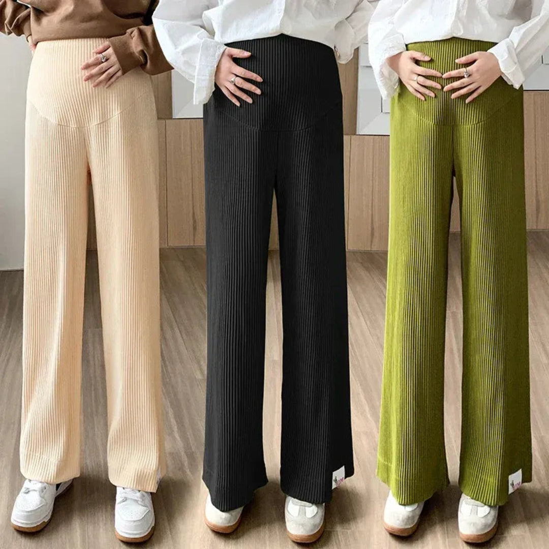Erich Ribbed Comfort Pants Artisio