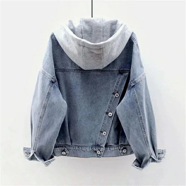 Fallon Hooded Denim Jacket Artisio