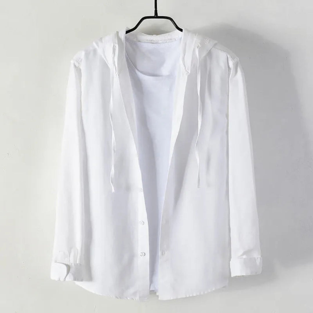 Fran Hooded Linen Shirt