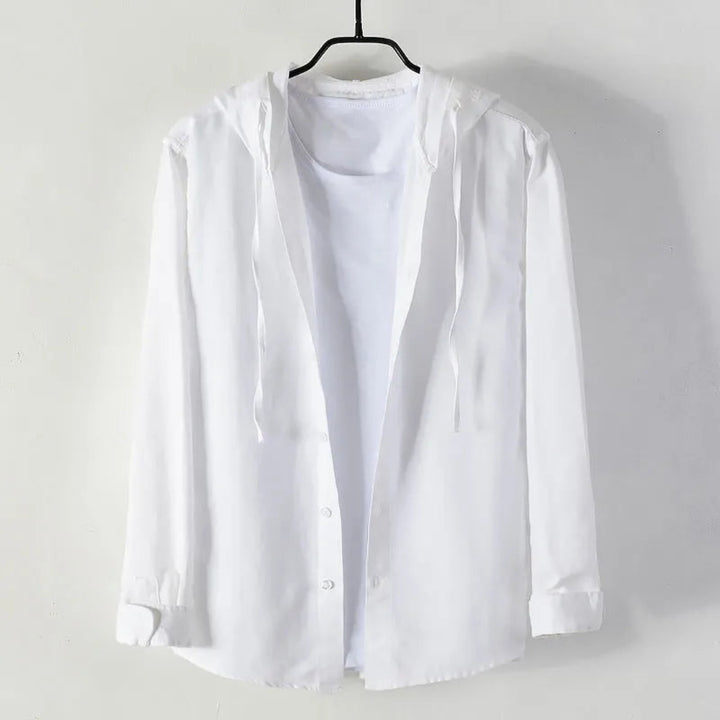 Fran Hooded Linen Shirt