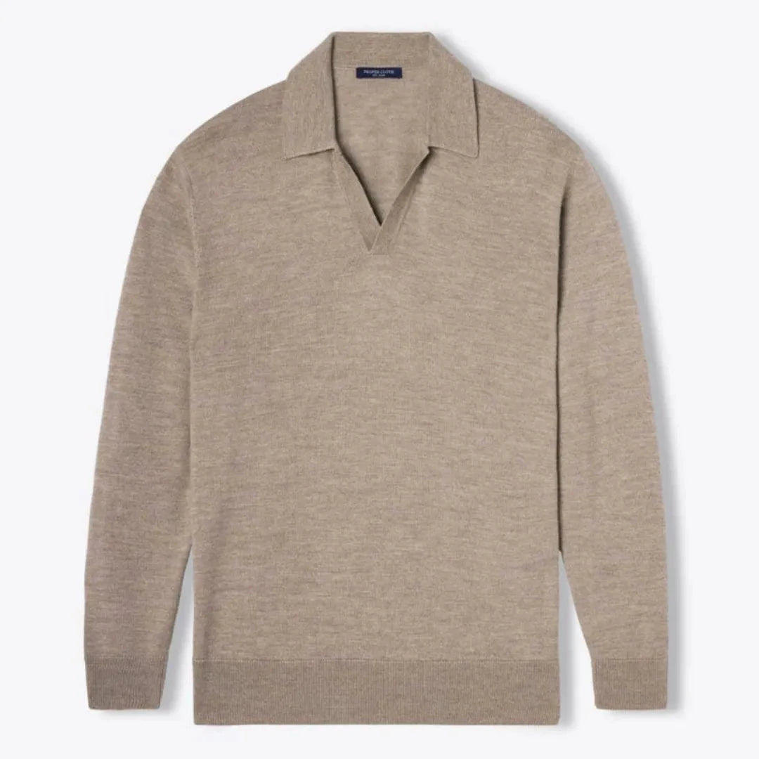 Gerald V-Neck Polo Shirt Artisio