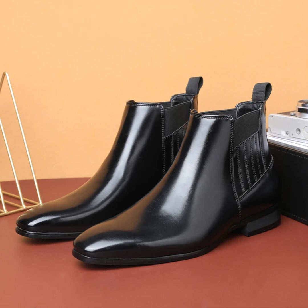 Giovanni Luxe Leather Boots