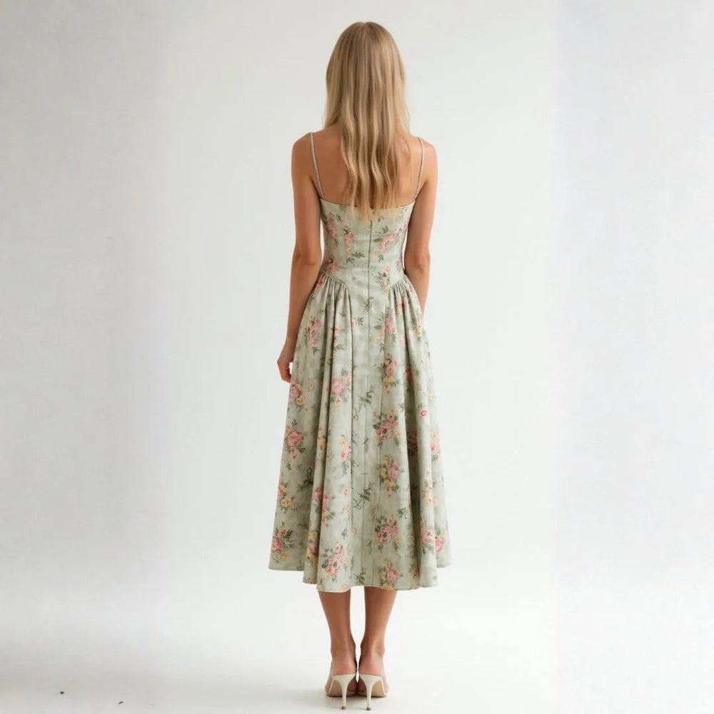 Grace Corset Midi Dress Artisio