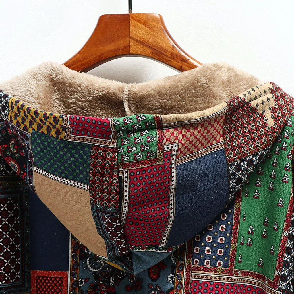 Aurora Patchwork Wool Jacket