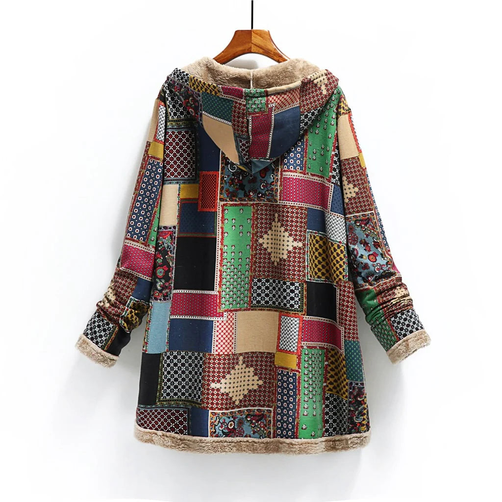 Aurora Patchwork Wool Jacket