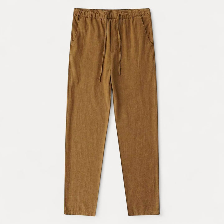 Harrison Drawstring Linen Pants