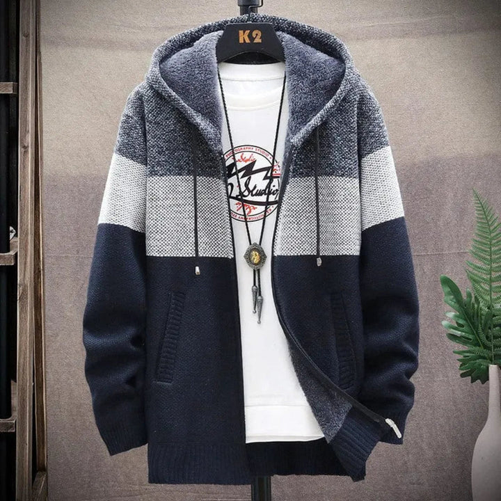 Harry Color-Block Wool Hoodie Artisio