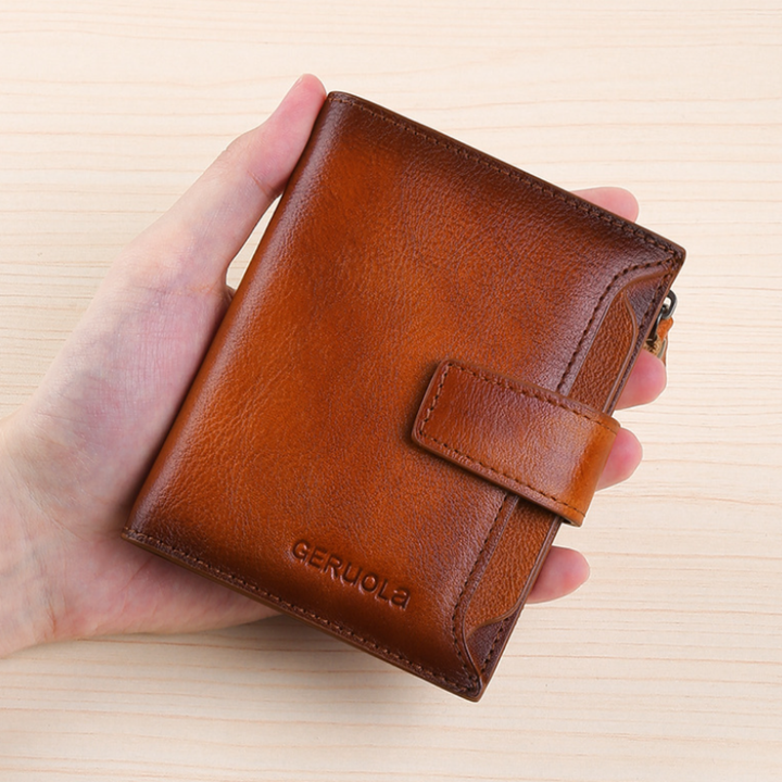 Harry Men’s Genuine Leather RFID Wallet