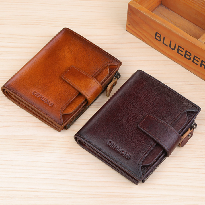 Harry Men’s Genuine Leather RFID Wallet