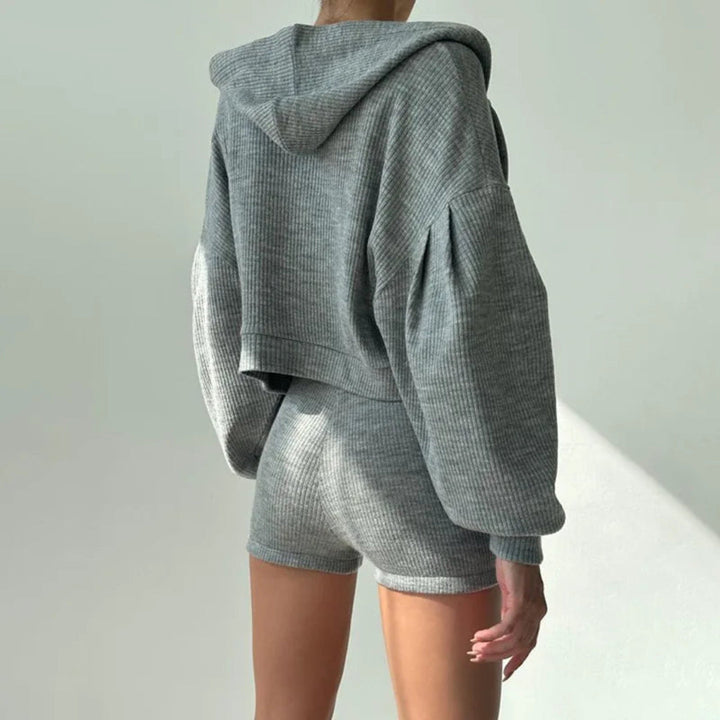 Hazel Ribbed Loungewear Set Artisio