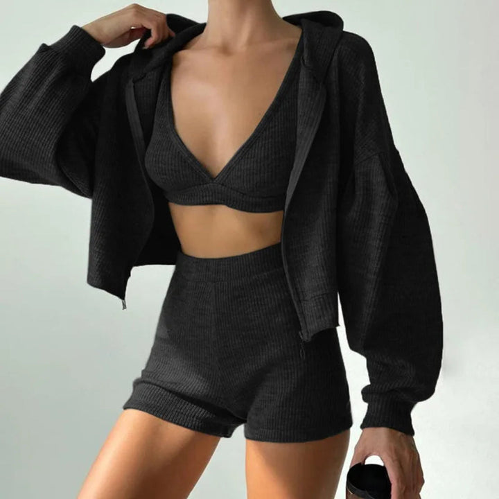 Hazel Ribbed Loungewear Set Artisio